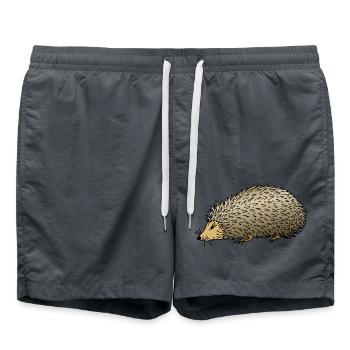 Igel - Badeshorts - Anthrazit - Vorne - AI Model Male 185 light (185cm)