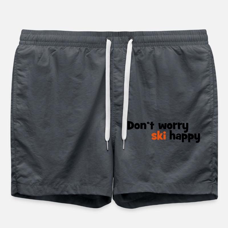 ski - Badeshorts - Anthrazit