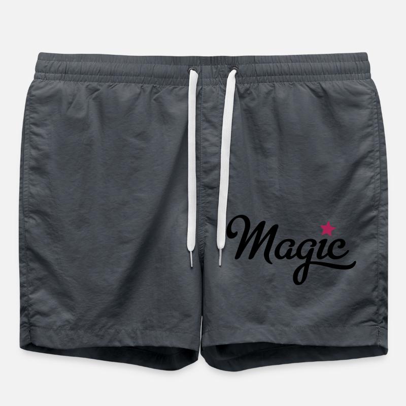 magic - Swim Trunks - anthracite