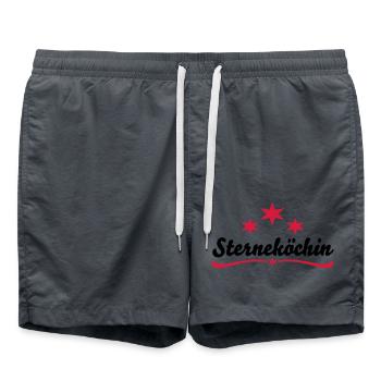 sternekoechin - Swim Trunks - anthracite - Front - AI Model Male 185 light (185cm)