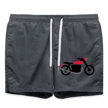 moto - Short de bain - charbon - Devant - AI Model Male 185 light (185cm)