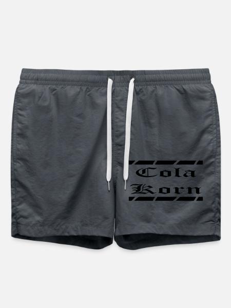 Cola Grain Vintage - Swim Trunks - anthracite