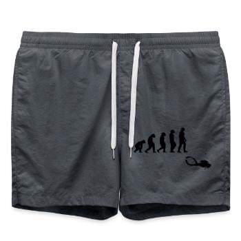 Evolution Tauchen mit Gerät - Badeshorts - Anthrazit - Vorne - AI Model Male 185 light (185cm)