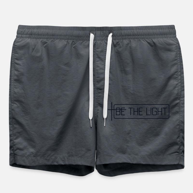 be the light - Swim Trunks - anthracite
