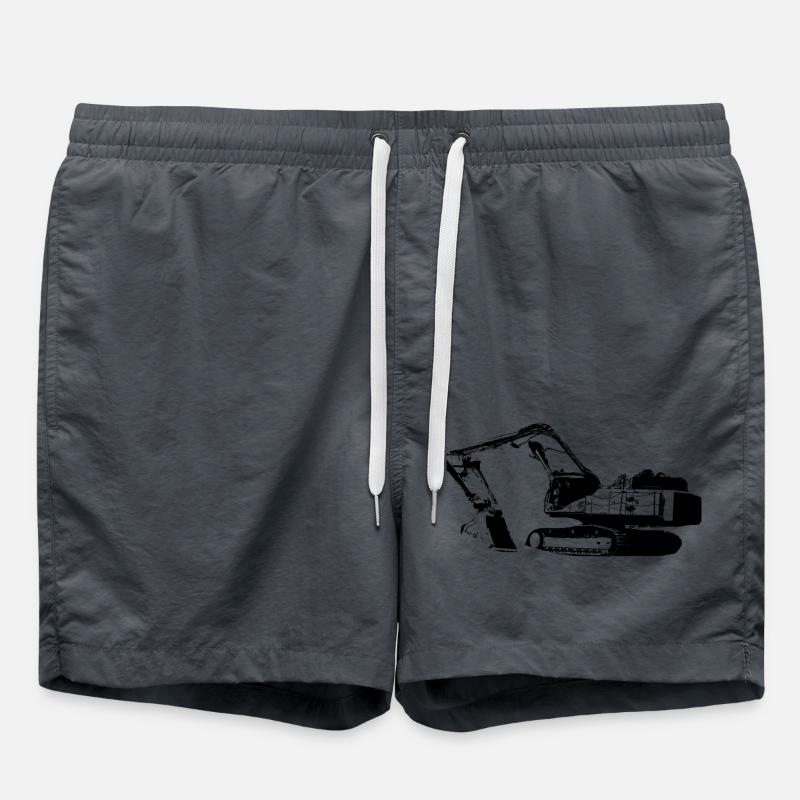 Bagger - Badeshorts - Anthrazit