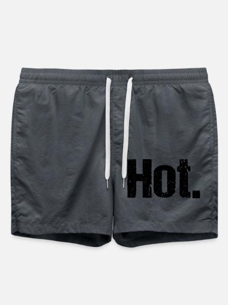 Hot. - Swim Trunks - anthracite