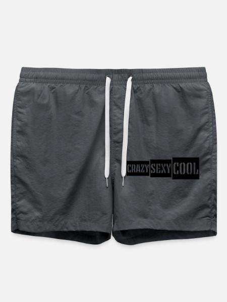 crazy sexy cool design - Swim Trunks - anthracite