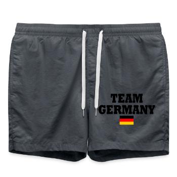 Allemagne - Short de bain - charbon - Devant - AI Model Male 185 light (185cm)