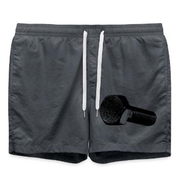 Workshop Screwdriver Screwdriver Papa Screw - Swim Trunks - anthracite - Front - AI Model Male 185 light (185cm)
