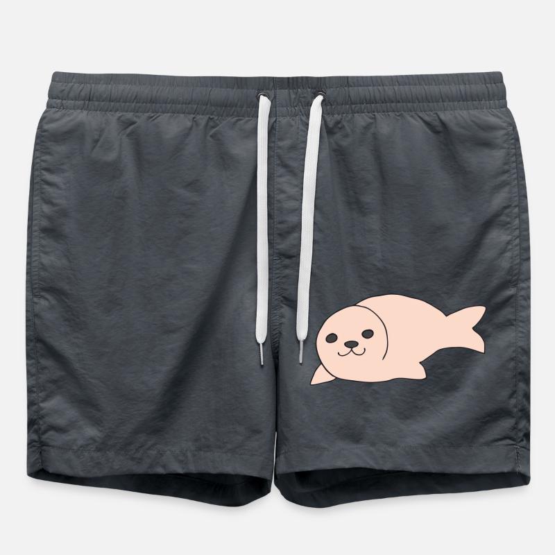 robbe rosa - Badeshorts - Anthrazit