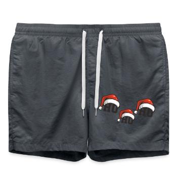 Saint-Nicolas Hat Ho - Short de bain - charbon - Devant - AI Model Male 185 light (185cm)