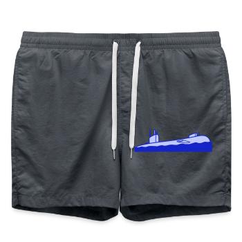 Plongée de surface sous-marine - Short de bain - charbon - Devant - AI Model Male 185 light (185cm)
