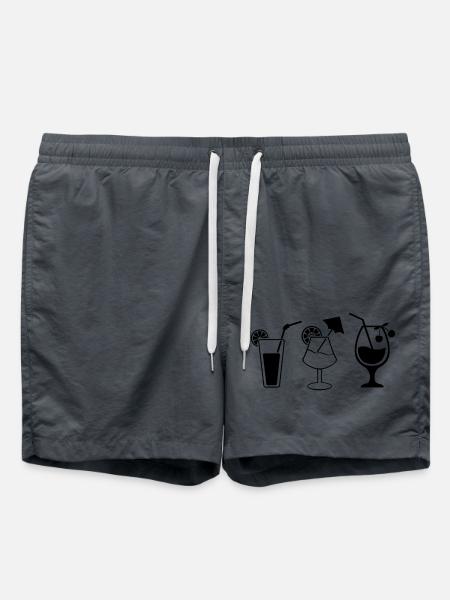 Cocktails - Swim Trunks - anthracite