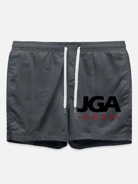 JGA 2025 Junggesellenabschied - Badeshorts - Anthrazit