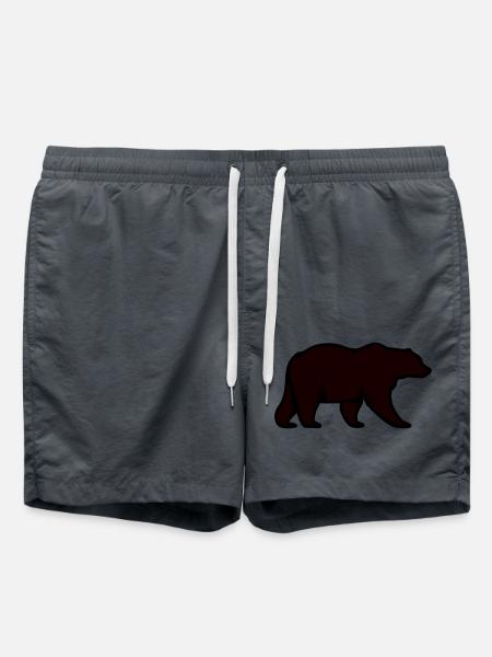 bear - Swim Trunks - anthracite