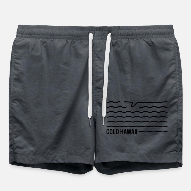 Cold Hawaii Surfboard - Badeshorts - Anthrazit