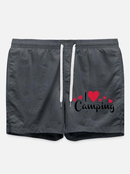 2541614 113588020 camping - Badeshorts - Anthrazit