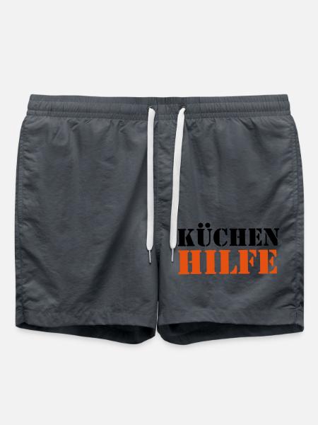 Cuisinier - Short de bain - charbon