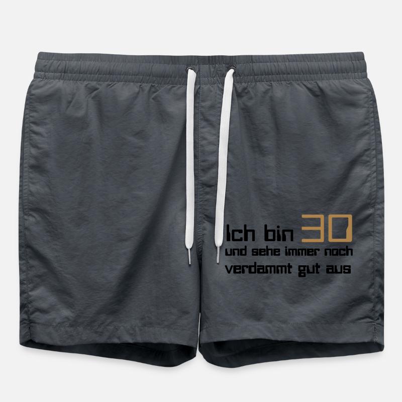 30 - Swim Trunks - anthracite