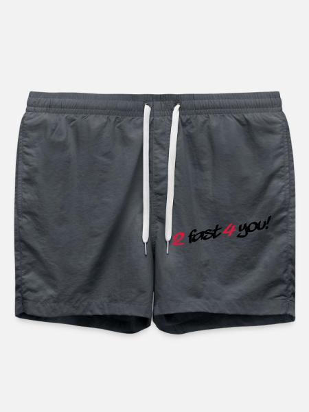 2 Fast 4 You - Swim Trunks - anthracite