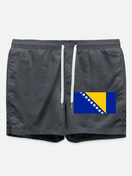 Bosnia flag - Swim Trunks - anthracite