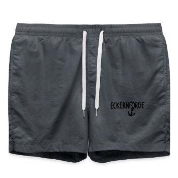 Eckernförde - Badeshorts - Anthrazit - Vorne - AI Model Male 185 light (185cm)