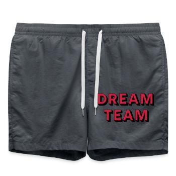 DREAM TEAM - Short de bain - charbon - Devant - AI Model Male 185 light (185cm)