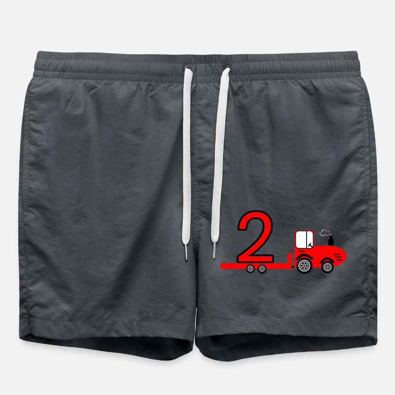 Traktor - Badeshorts - Anthrazit