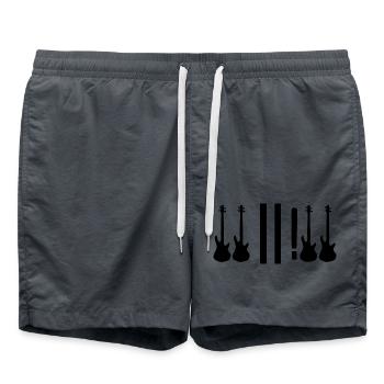 TO BE OR NOT TO BE for best bass player programmer - Badeshorts - Anthrazit - Vorne - AI Model Male 185 light (185cm)
