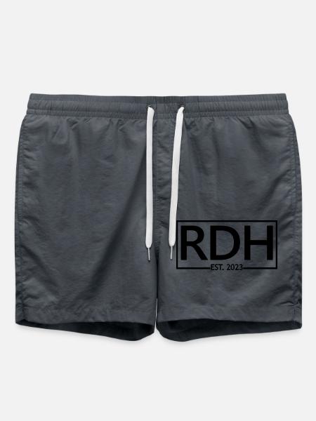 RDH Est. 2023 Registered Dental Hygienist Gift - Swim Trunks - anthracite