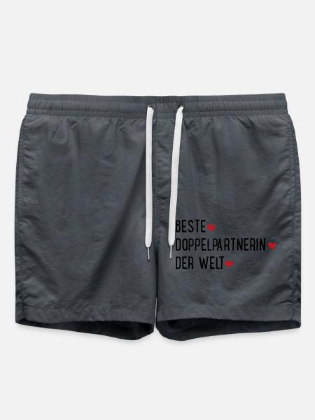 Doppelpartnerin - Badeshorts - Anthrazit