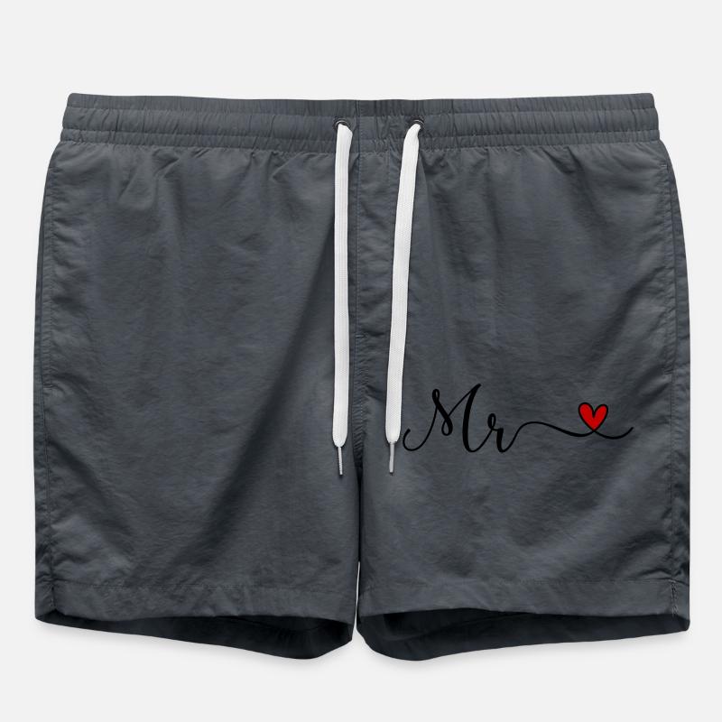 Mr - Swim Trunks - anthracite
