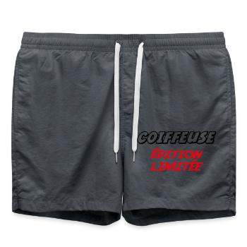 COIFFEUSE édition limitée - Short de bain - charbon - Devant - AI Model Male 185 light (185cm)