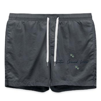 Futur grand frère - annonce futur grand frère - Short de bain - charbon - Devant - AI Model Male 185 light (185cm)