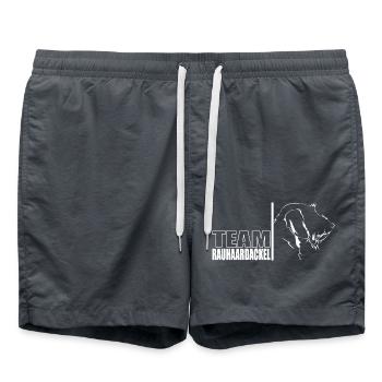 TEAM Teckel à poil dur Chien Chien Teckel Wilsigns - Short de bain - charbon - Devant - AI Model Male 185 light (185cm)
