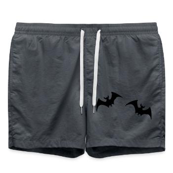 Bat 2 - Swim Trunks - anthracite - Front - AI Model Male 185 light (185cm)
