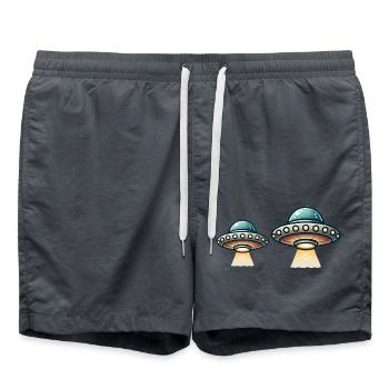 ovni 2 - Short de bain - charbon - Devant - AI Model Male 185 light (185cm)