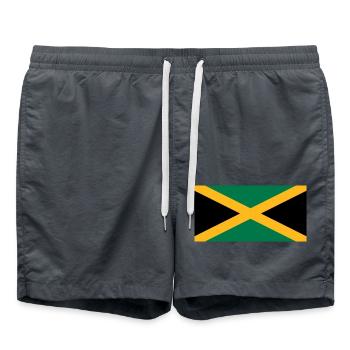 Jamaïque - Short de bain - charbon - Devant - AI Model Male 185 light (185cm)