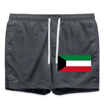 Koweït - Short de bain - charbon - Devant - AI Model Male 185 light (185cm)