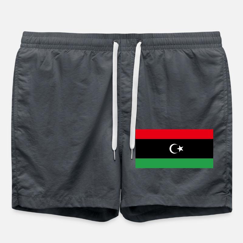 Libye - Short de bain - charbon