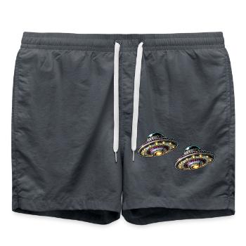 OVNI 2 - Short de bain - charbon - Devant - AI Model Male 185 light (185cm)
