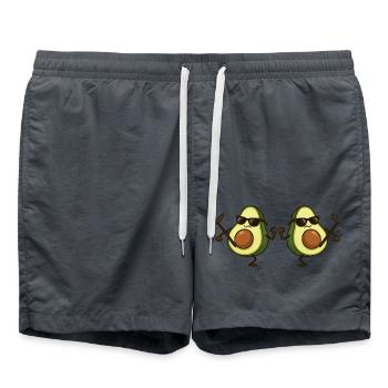 avocado karate 2 - Badeshorts - Anthrazit - Vorne - AI Model Male 185 light (185cm)