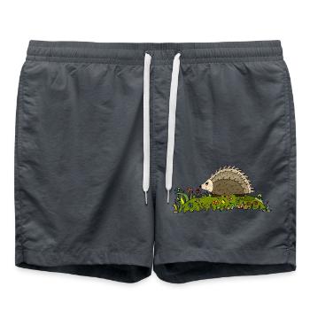 Igel - Badeshorts - Anthrazit - Vorne - AI Model Male 185 light (185cm)