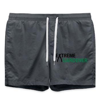 garten - Badeshorts - Anthrazit - Vorne - AI Model Male 185 light (185cm)