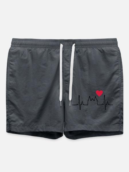 Lübeck - Badeshorts - Anthrazit