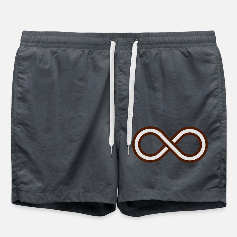 Infinity loop - Swim Trunks - anthracite