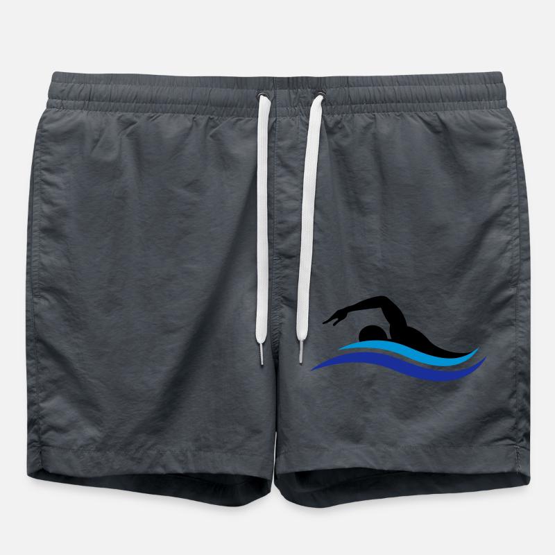swimmer - Swim Trunks - anthracite