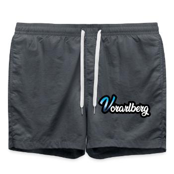 Vorarlberg audacieux - Short de bain - charbon - Devant - AI Model Male 185 light (185cm)