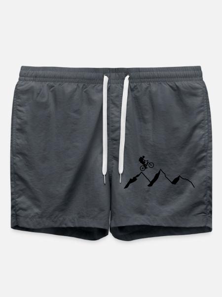 VTT - Short de bain - charbon