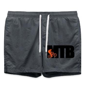 MTB - Short de bain - charbon - Devant - AI Model Male 185 light (185cm)